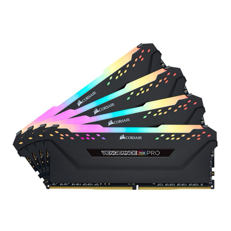 แรม RAM DDR4/3200 64GB CORSAIR VENGEANCE PRO RGB (16GBx4) 64GB BUS3200 ประกัน LT