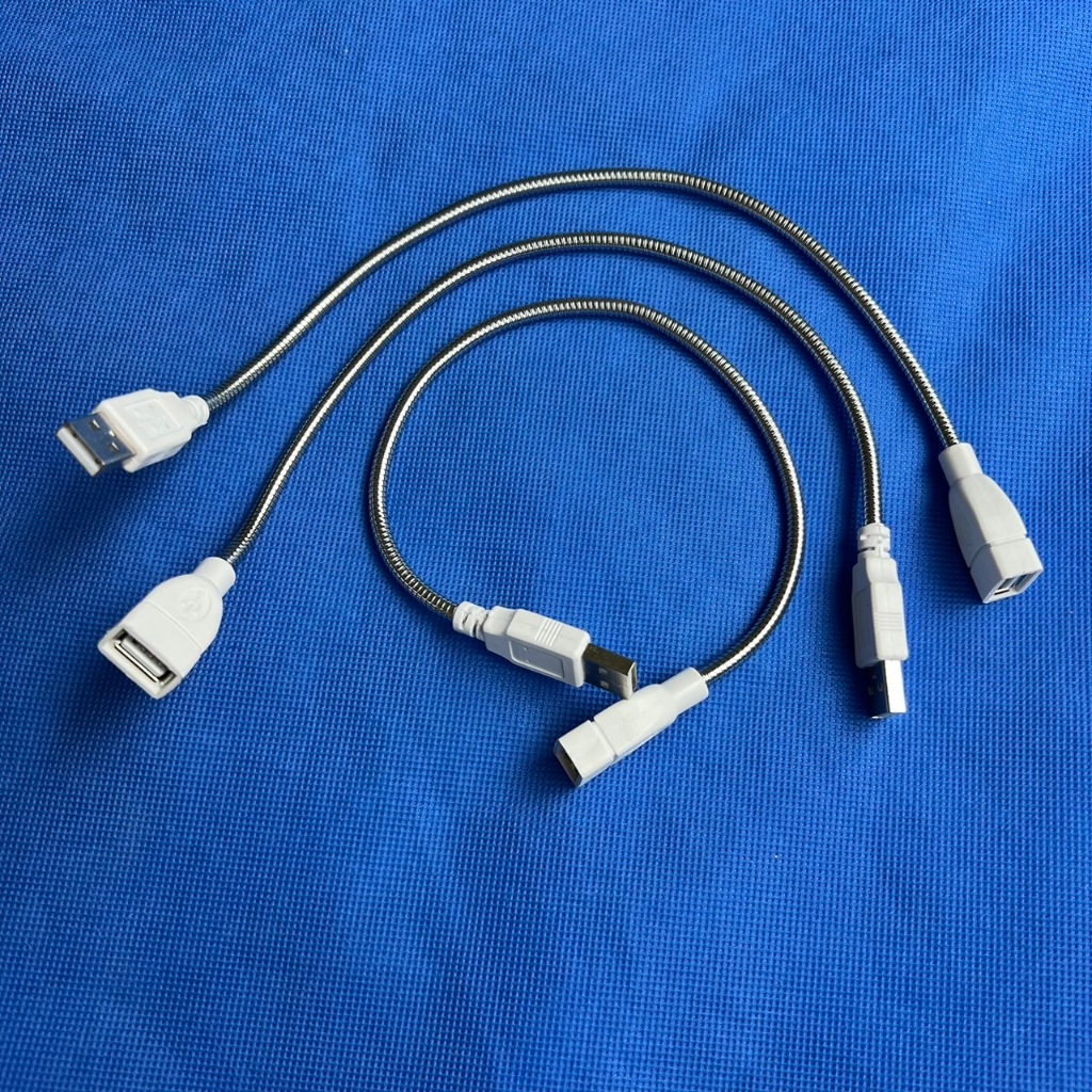 ขาตั้ง USB แบบโค้งงอได้ตามต้องการ หัว USB แบบตัวผู้และตัวเมีย ชนิดสาย4คอร์ ส่งถ่ายข้อมูลได้