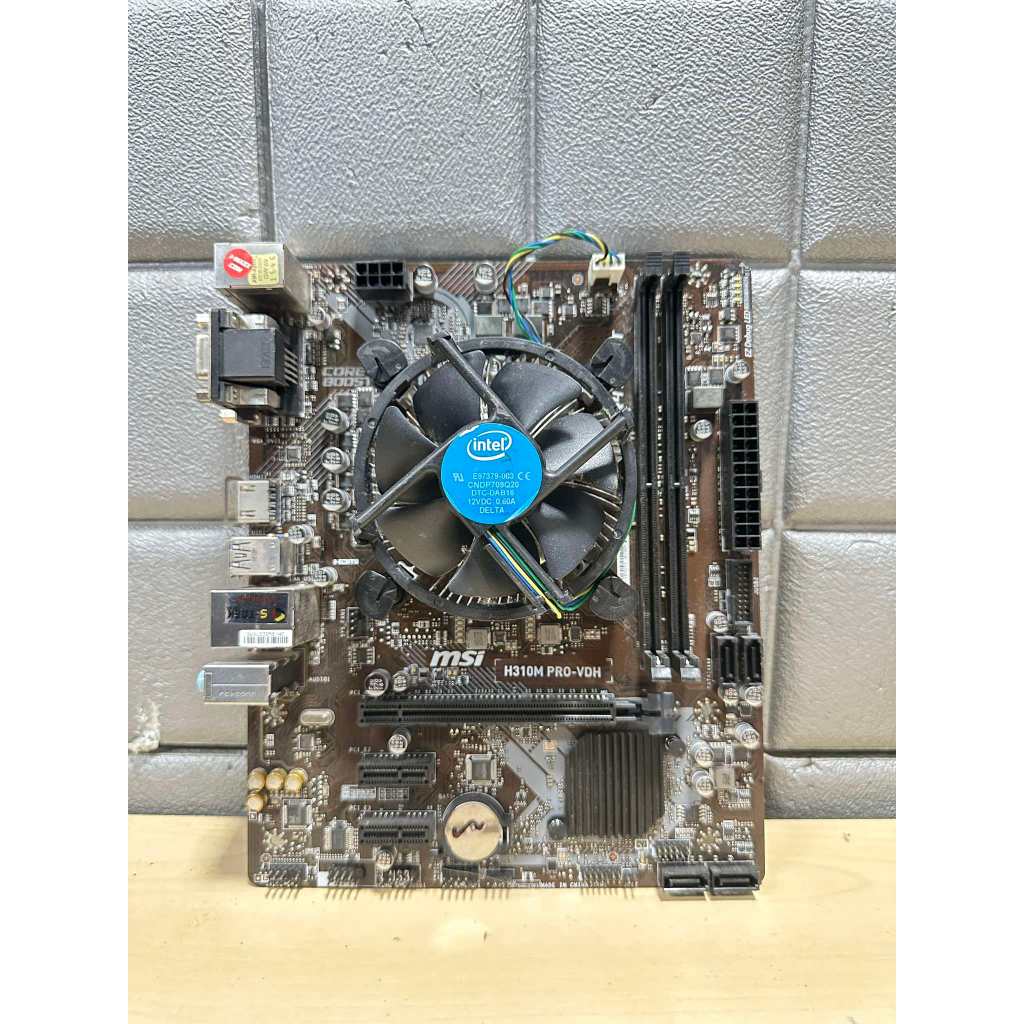 ชุดI3-8100/I5-8500+เมนบอร์ดASUS/MSI/ASROCK H310M 1151V2 มือ2 สภาพสวย