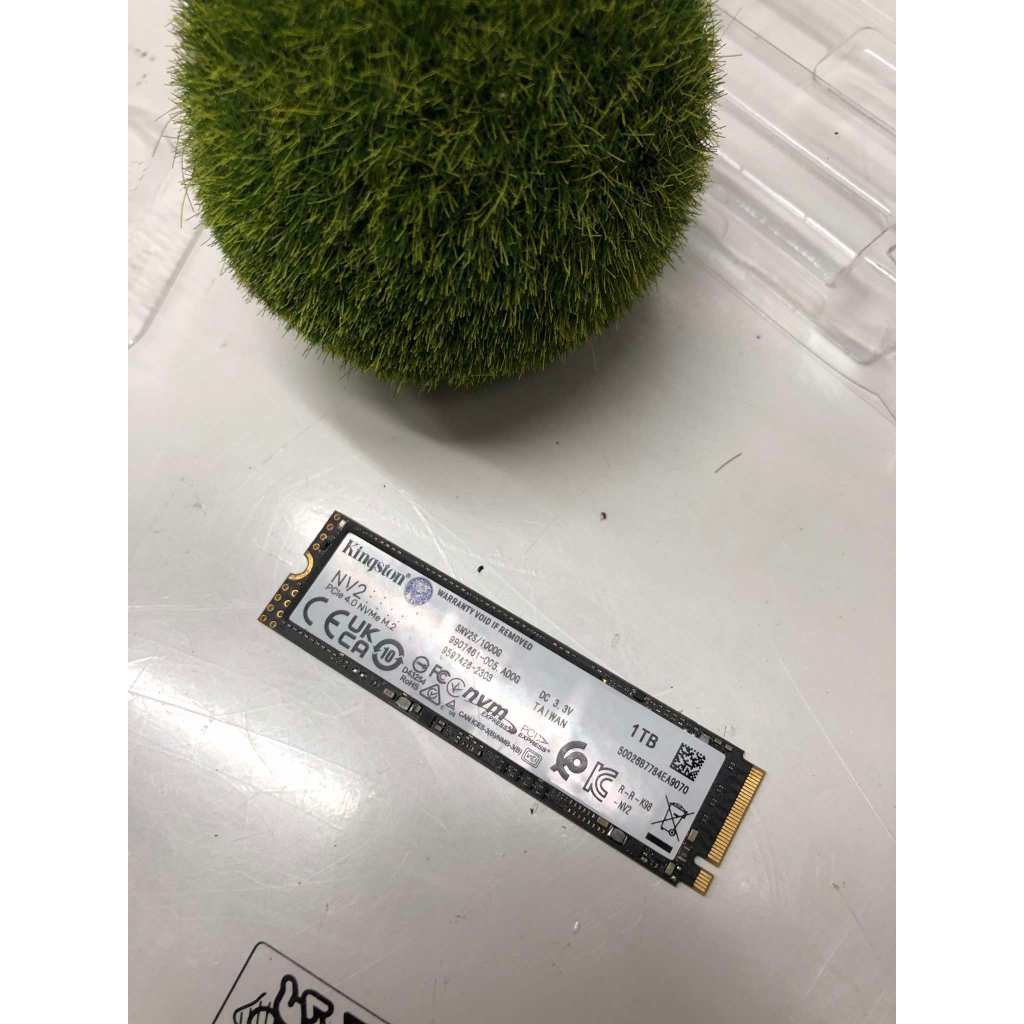 1 TB SSD (เอสเอสดี) KINGSTON NV2 - PCIe 4/NVMe M.2 2280 (SNV2S/1000G)