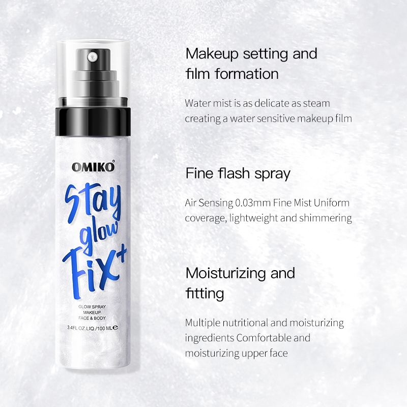 Beautiful Make Up Fixing Spray คิวท์เพรส สเปรย์สำหรับล็อคเมคอัพบนใบหน้า สำหรับผิวผสมและผิวมัน.