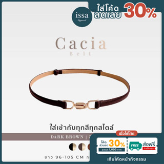 cacia belt ส่งด่วน+ส่งฟรี เข็มขัดหนังหัวเข็มขัดสีทอง✨หัวล็อค…