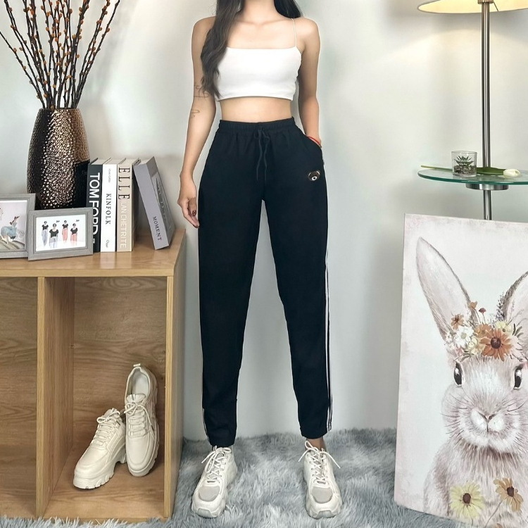 JM Fashion Shop กางเกงขายาวจั้ม ผ้ารังผึ้ง นิ่มใส่สบาย กางเกงแฟชั่นนำเข้า คุณภาพดี งานสวย ทันสมัย ราคาถูก K9690
