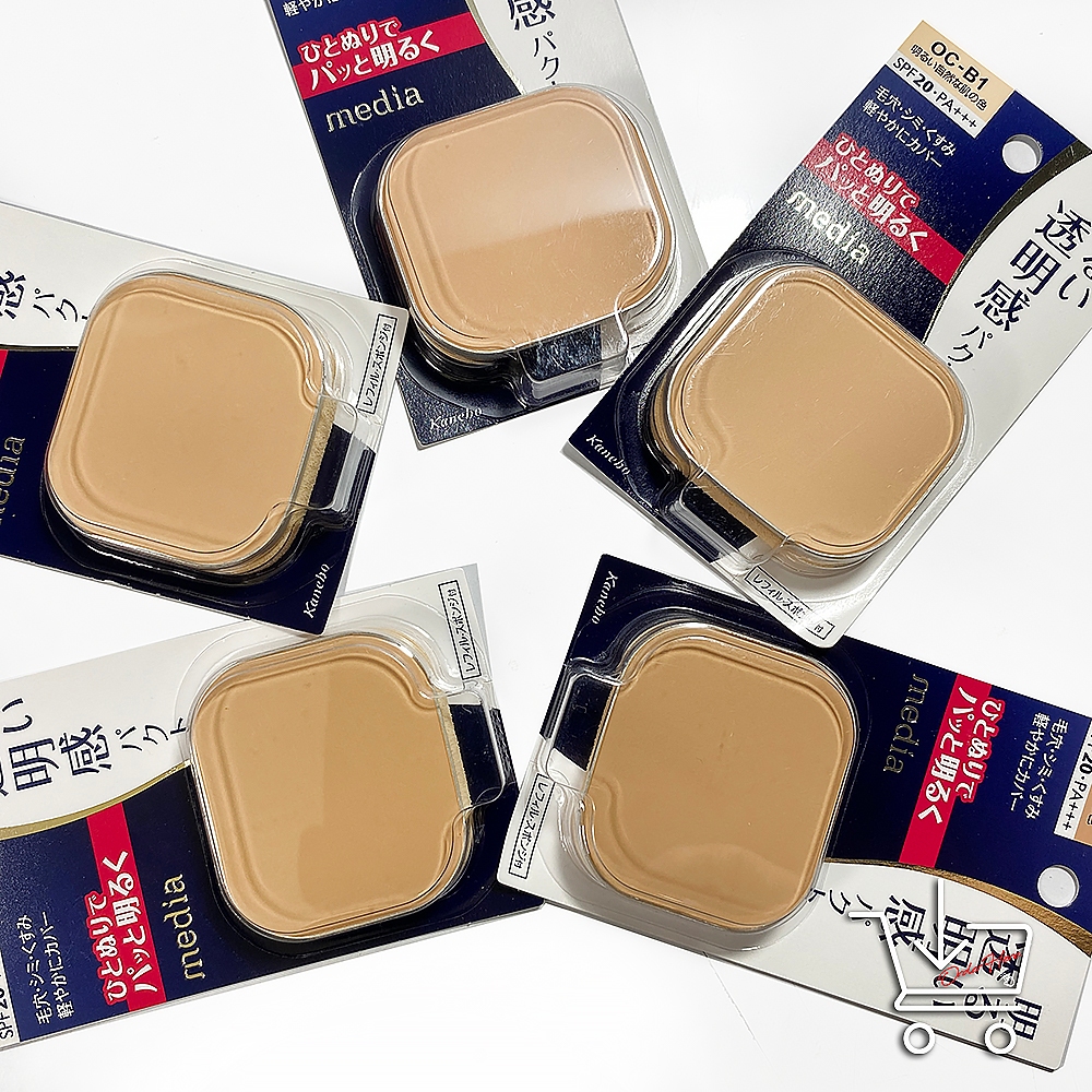 Kanebo Media Bright Up แป้งผสมรองพื้น SPF20 PA+++