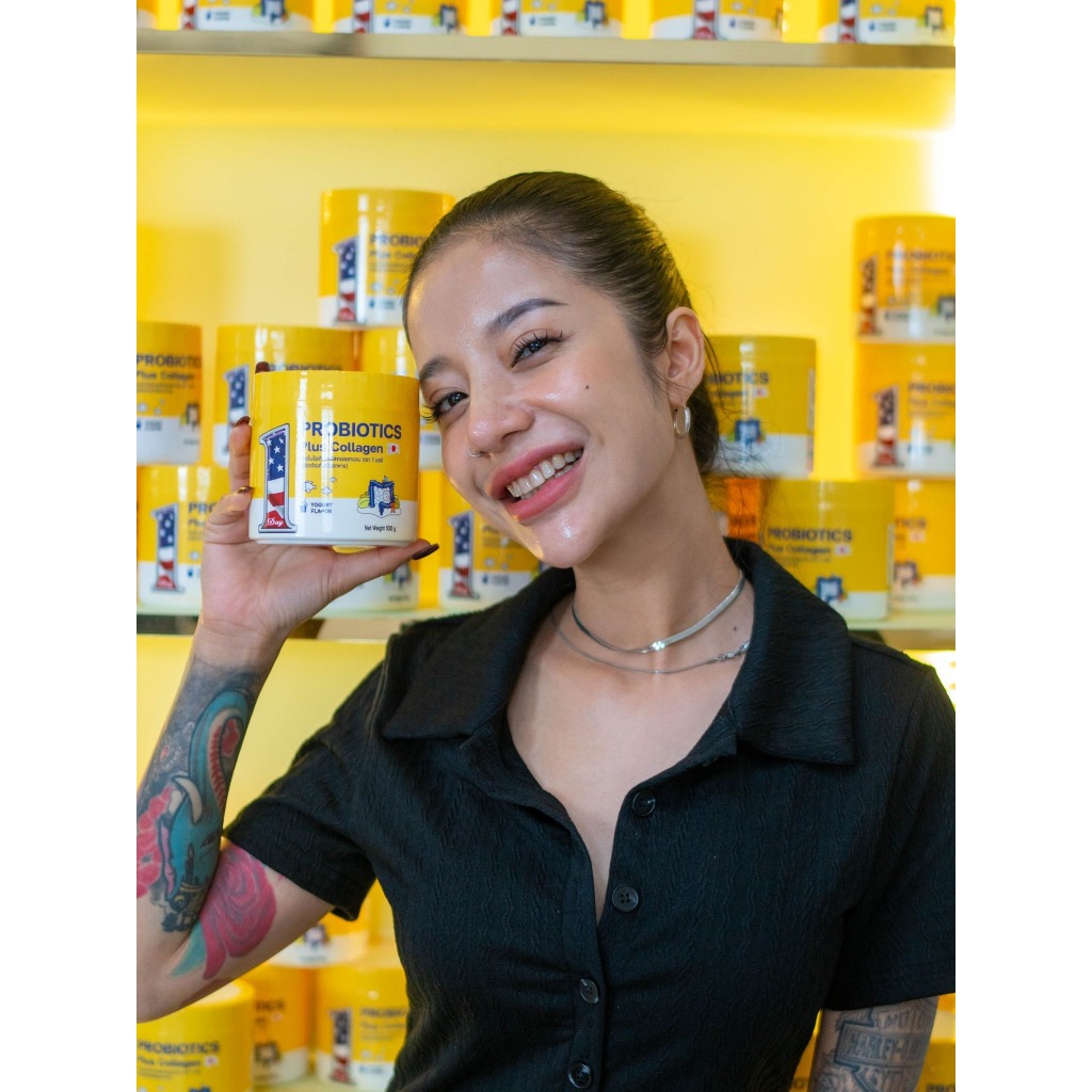 Probiotics Plus Collagen 2 กระปุก ฟรีสบู่ล้างหน้า