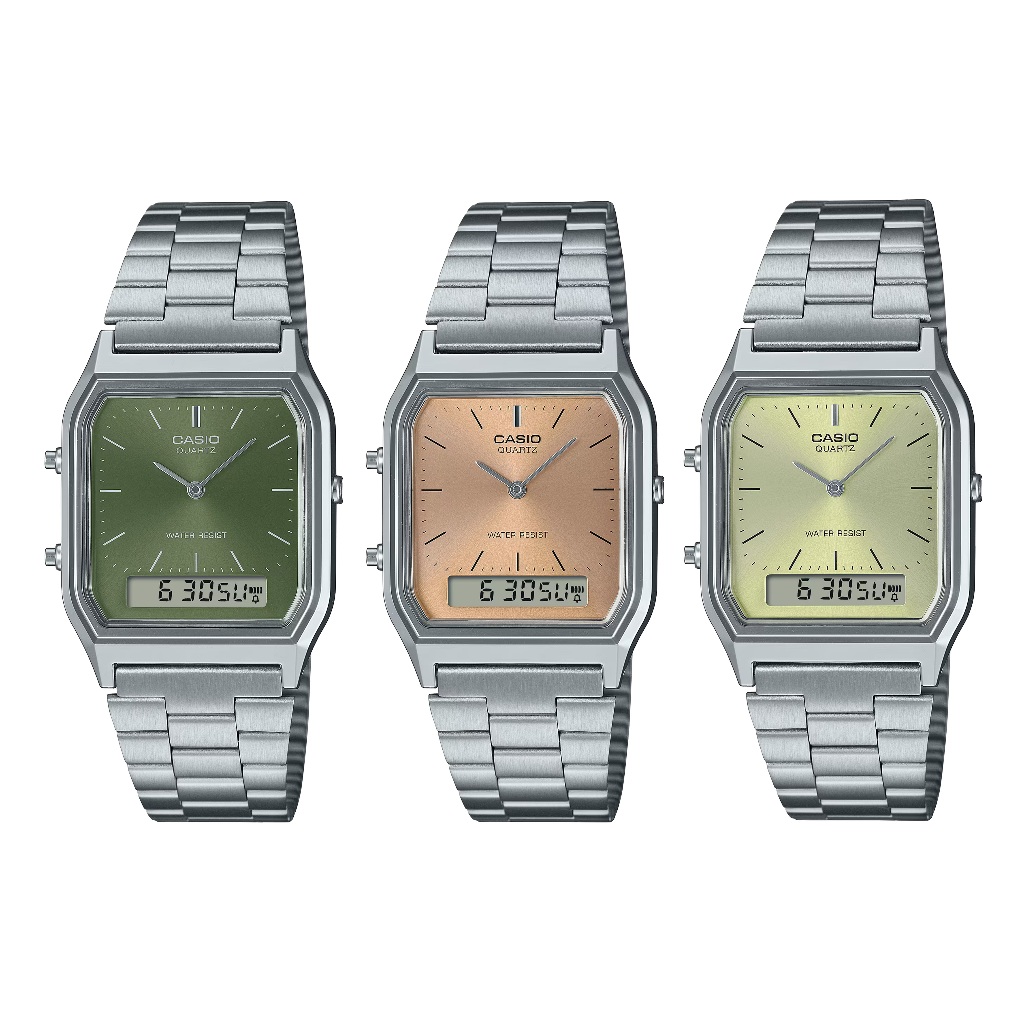 CASIO VINTAGE ของแท้ รุ่น AQ-230A , AQ-230A-3AMQY , AQ-230A-4AMQY , AQ-230A-9AMQY