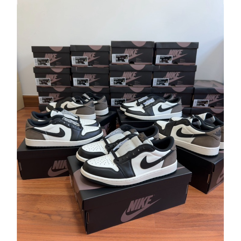 Nike Jordan 1 Retro Low OG Mocha ( ของแท้100% | พร้อมส่ง )
