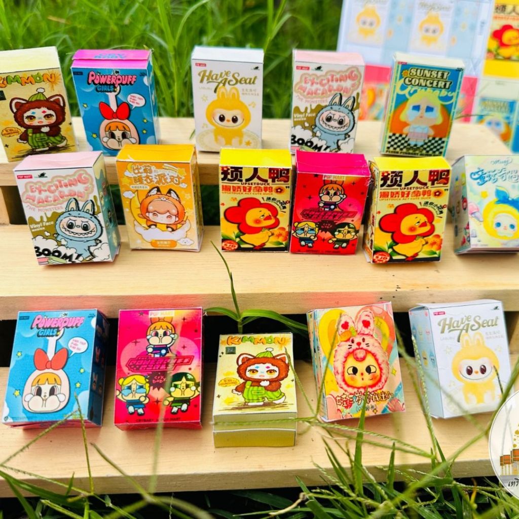 กระดาษพับเหรียญโปรยทาน กล่องจิ๋วป๊อปมาร์ท กล่องสุ่มจิ๋ว ชุดเล็ก/ชุดใหญ่ - รูปที่ 6