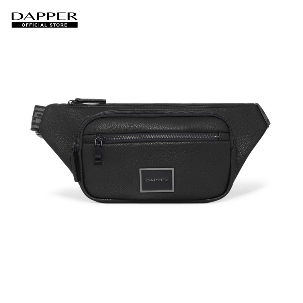 DAPPER กระเป๋าคาดอก Everyday Zipper Belt Bag สีดำ (BM6/BK/1247SF)