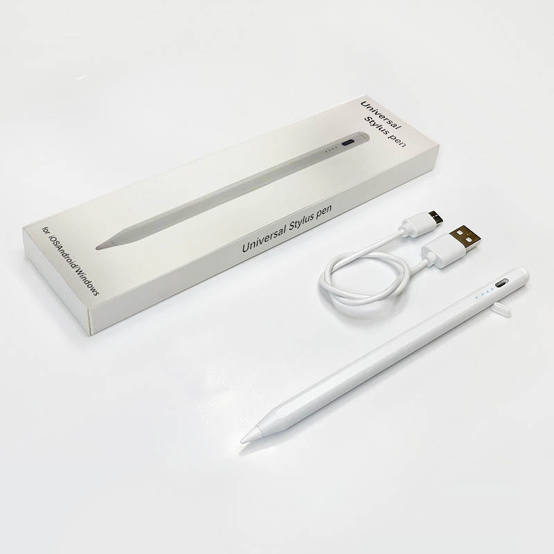 สินค้าส่งจากไทย หลากสี ปากกาสไตลัส วางมือบนจอ+แรเงาได้ ปากกาทัชสกรีน Stylus Pen สำหรับ Android IOS Windows ปากกาอัจฉริยะ