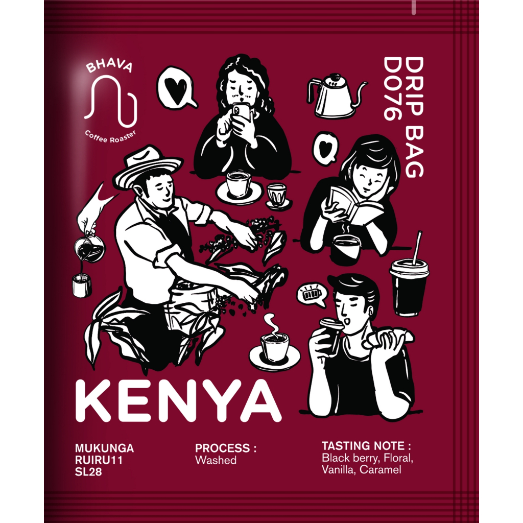 D076 Bhava Kenya washed Dripbag