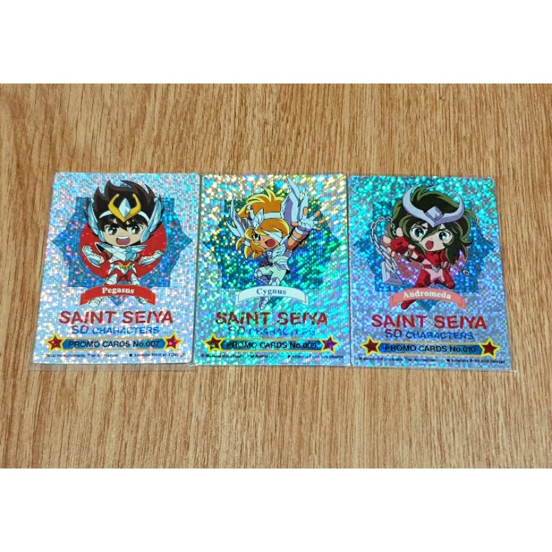Promo Card NUMBER 07 09 10 เซนต์เซย่า SD Character