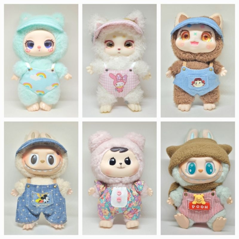 ชุดตุ๊กตา Labubu (ตุ๊กตาขนาด 20cm) (เฉพาะชุดไม่รวมตุ๊กตา)