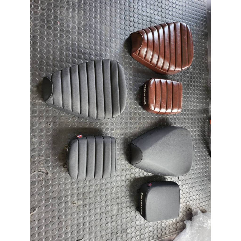 เบาะหน้าหลัง HONDA C125 หน่อยวัดด่าน มี2ลาย สีแดง ดำ น้ำตาล ชุดละ3500 - รูปที่ 4