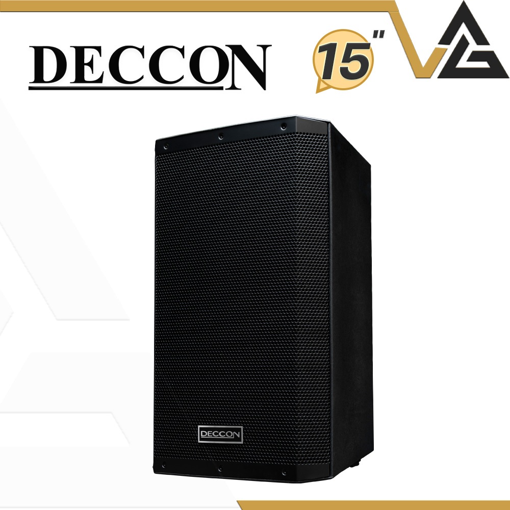 DECCON EV-15S ลำโพง 15 นิ้ว ตู้กลางแหลม 1500W เครื่องเสียง กลางแจ้ง ต่อสปีคคอน 2Way Passive Speaker