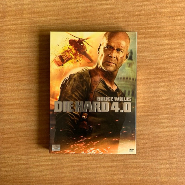 DVD : Die Hard 4.0 (2007) ดาย ฮาร์ด ปลุกอึด ตายยาก [มือ 2 ปกสวม] Bruce Willis / ดีวีดี หนัง แผ่นแท้ 