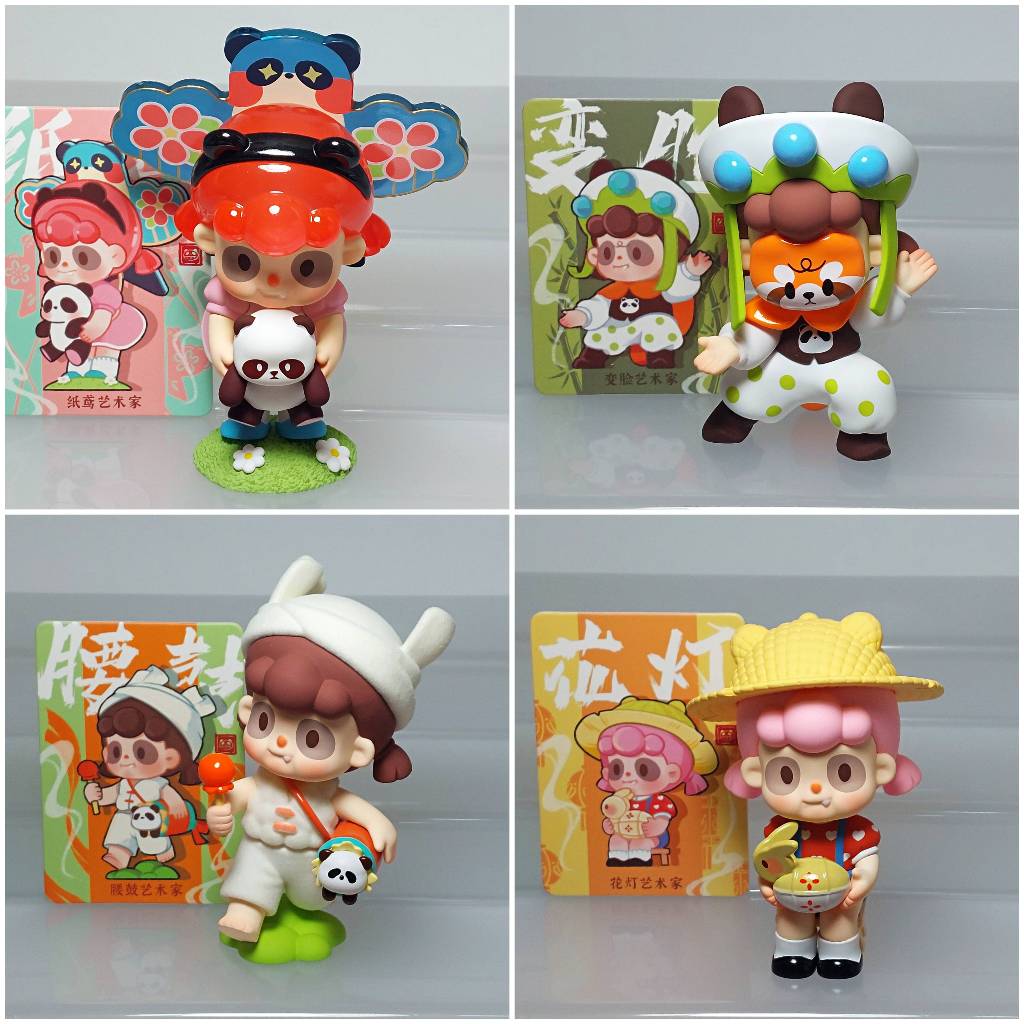 [มือสอง] [เลือกตัว] กล่องสุ่ม โมเดล ชุดที่ 10 PANCY Folk Tales Series Designer Art Toy Blind Box