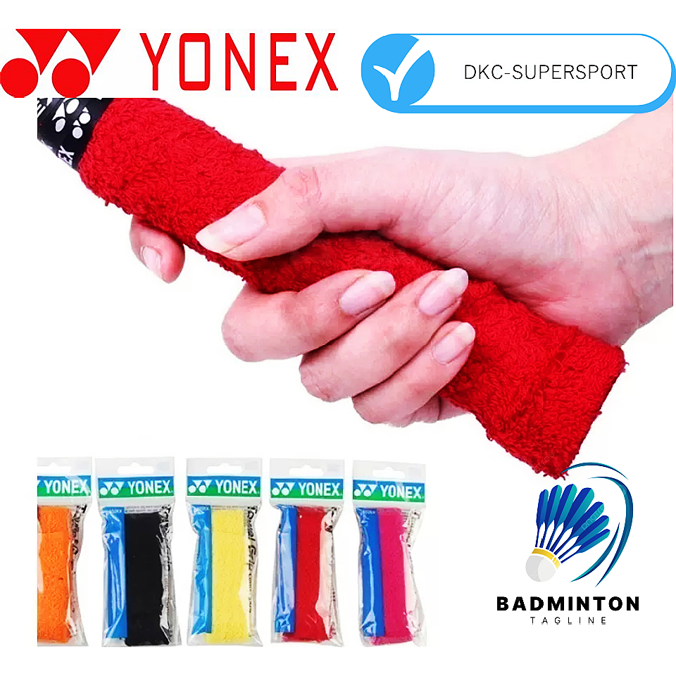 🛒🛒พร้อมส่ง🛒🛒JP TW CN SP YONEX TOWEL GRIP AC402EX กริปพันด้ามผ้าขนหนูแบบหนา สินค้ารับประกันของแท้100%