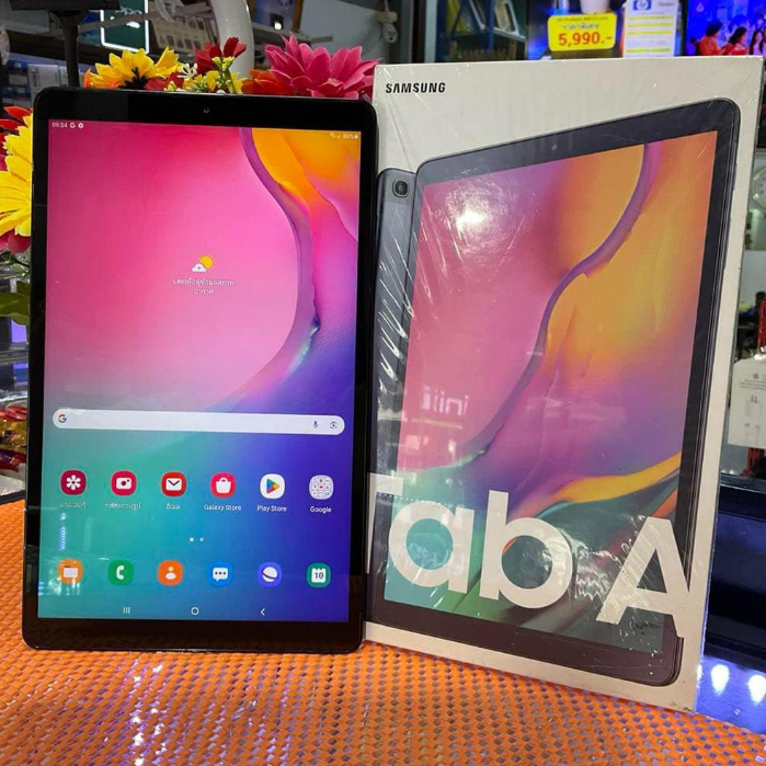 Samsung Galaxy Tab A Android11 มือสองจ้า อุปกรณ์ครบกล่อง เครื่องไม่ติดล็อคไม่ติดโปร ใส่ซิมได้ทุกเครื