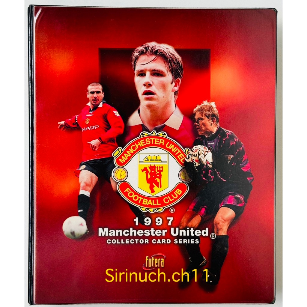 แฟ้มสะสมการ์ด Manchester United 1997 Futera