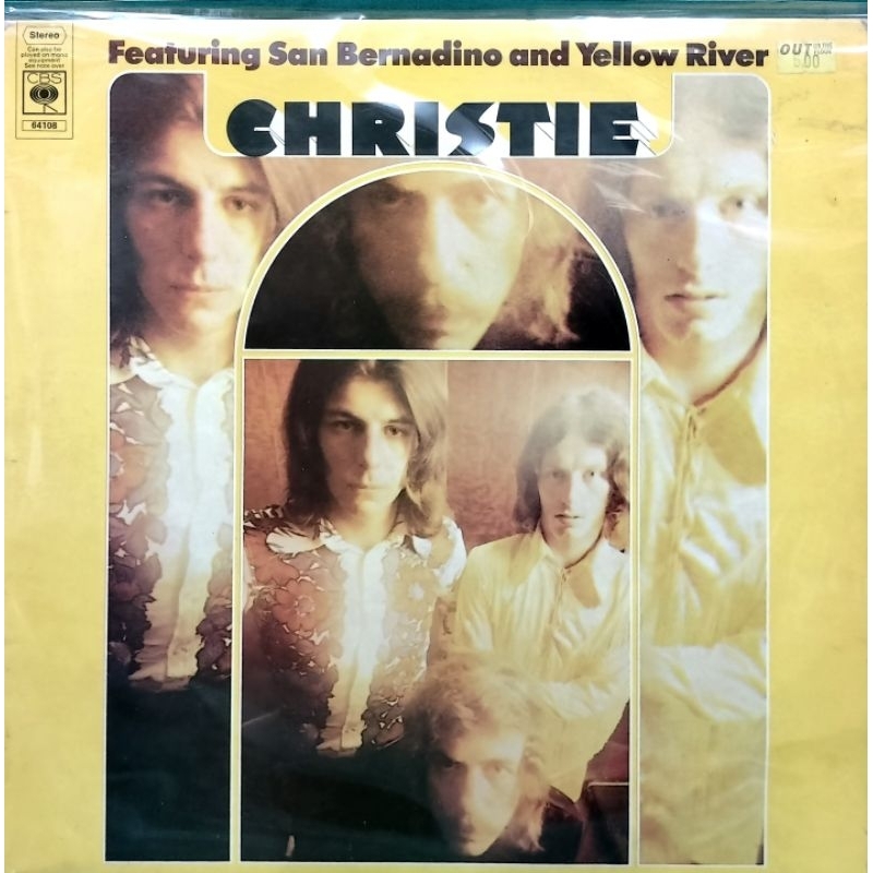 1LP vinyl แผ่นเสียง christie - yellow river (ปก vg++) (แผ่น vg++) มือสอง