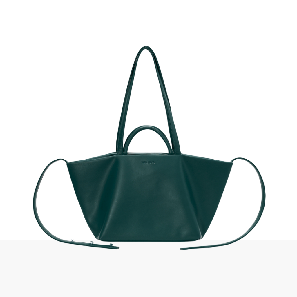 (สินค้าใหม่) knack.bag - Shopper bag - Dark green (เขียวเข้ม)