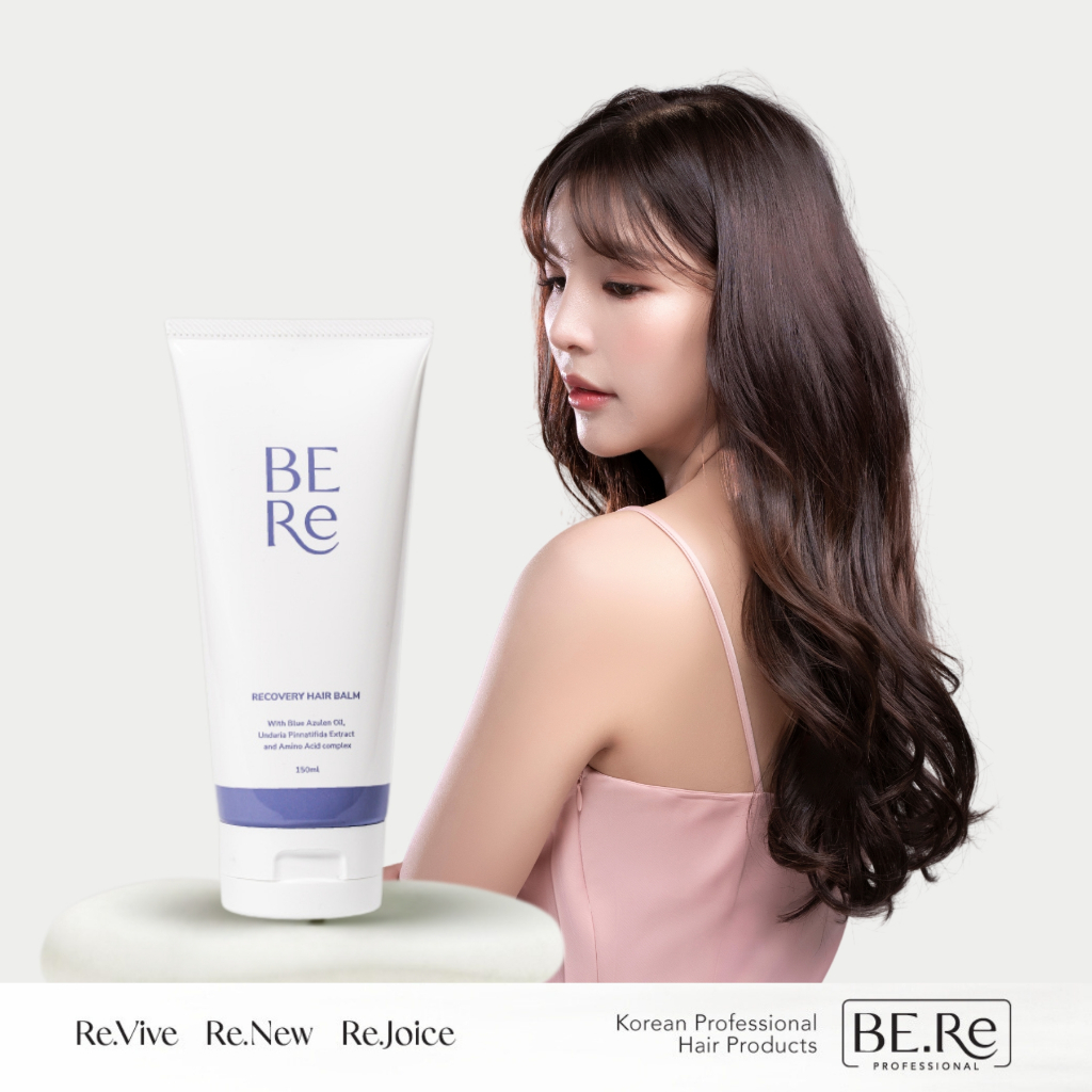 BERe Recovery Hair Balm ผลิตภัณฑ์ปกป้องเส้นผมจากความร้อน และจัดแต่งลอนผม