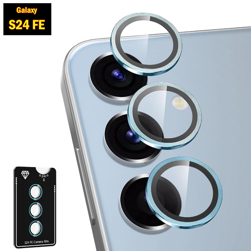 กันรอยกล้อง Samsung Galaxy S24 FE / S24 FE กันรอยเลนส์กล้อง ที่ครอบเลนส์กล้อง Samsung S24FE Camera Lens Protector