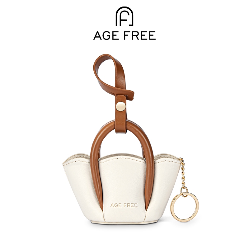 AGE FREE Mini Petal Bag Fashion Mini จี้ห้อยกระเป๋าผู้หญิง กระเป๋าจิ๋ว
