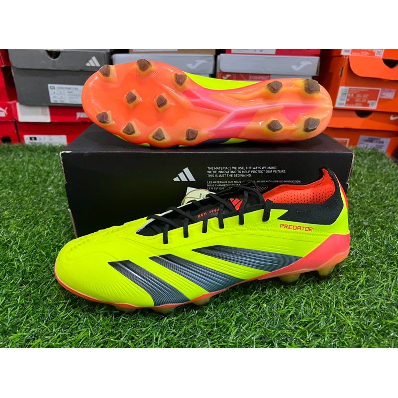 สตั๊ด รองเท้าฟุตบอล Adidas Predator Elite L hg ag ตัวท๊อป