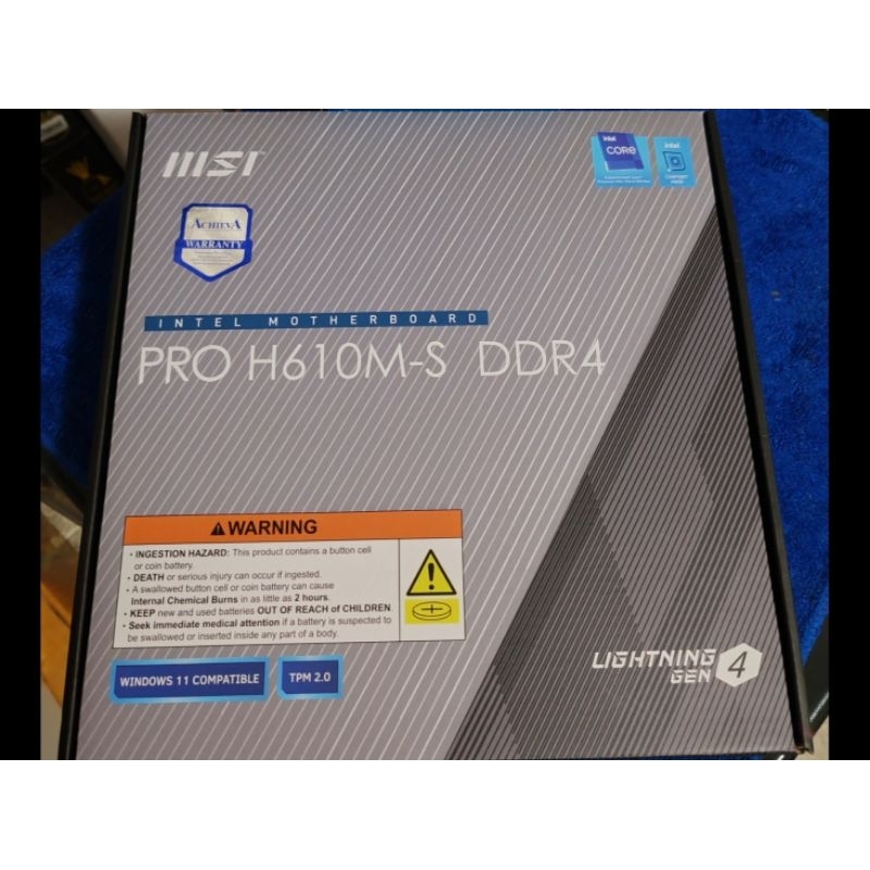 เมนบอร์ด​ Msi​ H610m​ lga1700​ ของใหม่​ มือ1