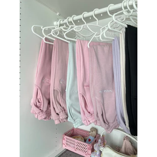 (ขาจั้ม) Teddy Sweatpants - กางเกงวอร์ม ผ้านิ่ม (มีพลัสไซส์)