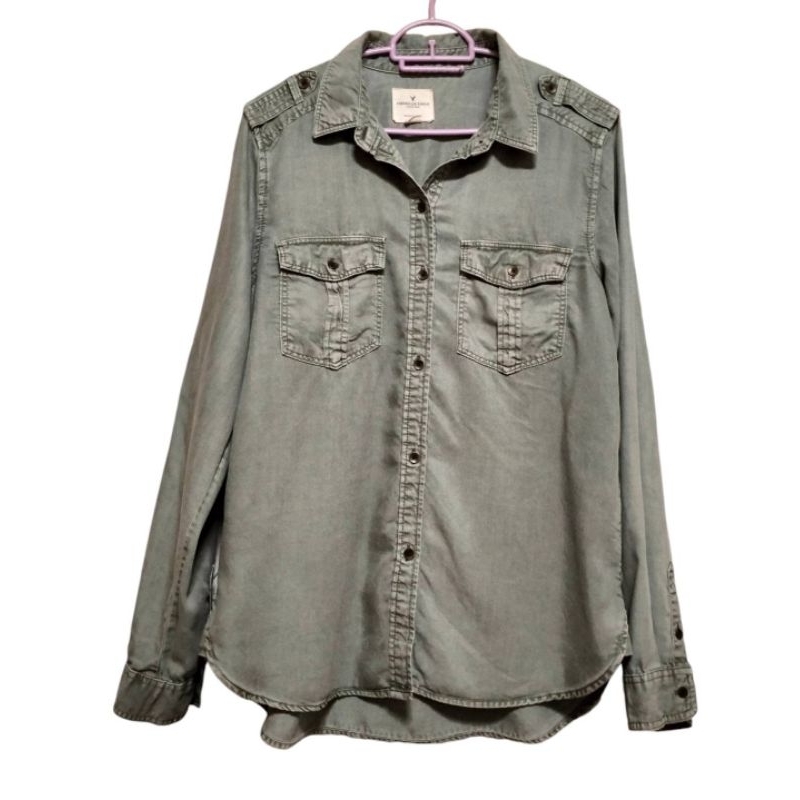 เสื้อ​เชิ๊ต​แบนด์​ Amarican​ Eagle​