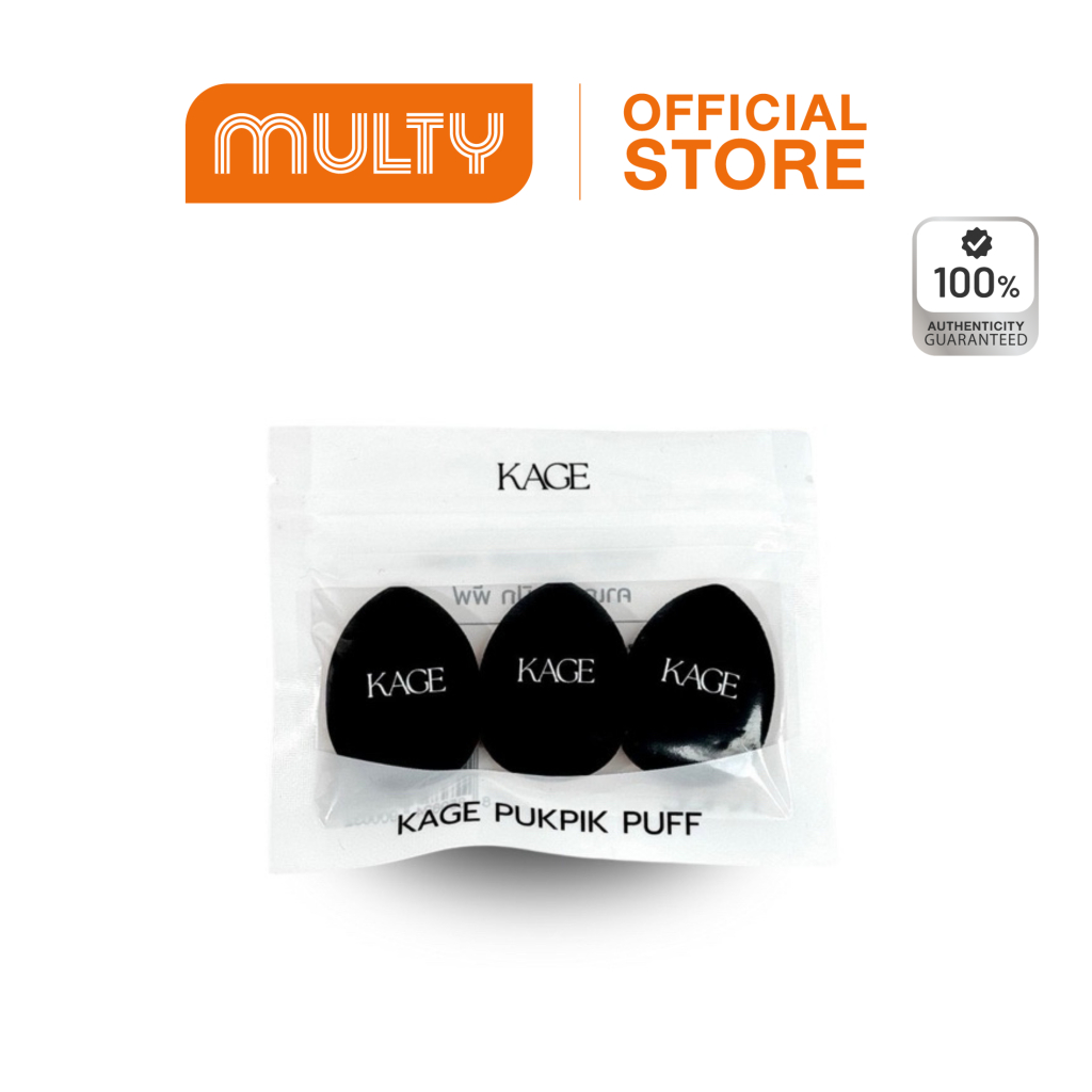 Kage Pukpik Puff 0.5 g. ปุ๊กปิ๊ก พัฟ พัฟมินิสำหรับเกลี่ยครีมบลัช,คอลซีลเลอร์