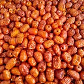 พุทราจีนอบแห้ง ตรา ฟาร์มเฮิร์บ ( Dried Jujube FarmHerbs Brand ) ขนาด 1 กิโลกรัม ไร้เมล็ด พร้อมทาน