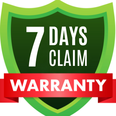 FREE EXTEND WARRANTY 7 DAYS FOR ALL CUSTOMER