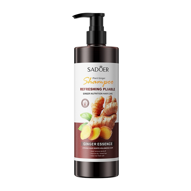 ( มีส่งด่วน ) SADOER Shampoo Ginger Essence แชมพูสระผมขิง  บำรุงเส้นผม ขนาด 500 ml.