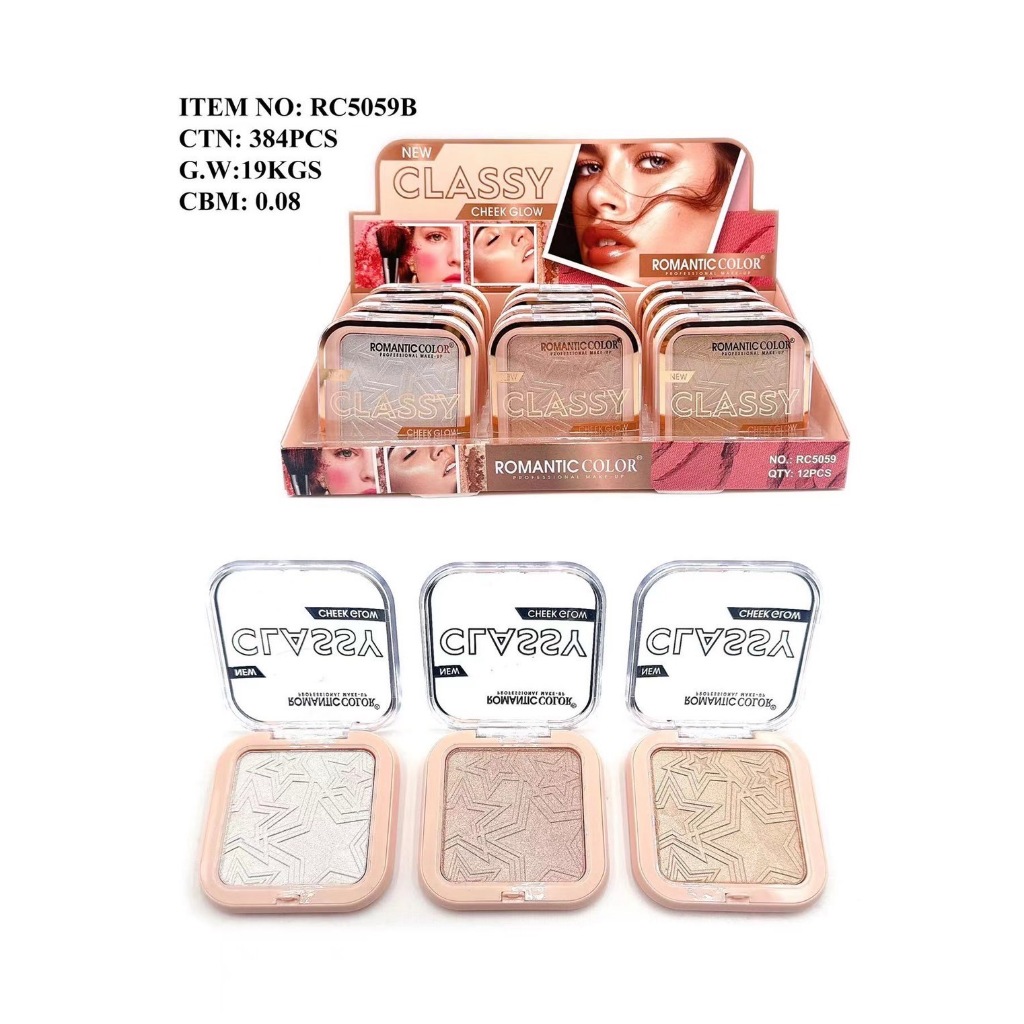 RC5059B ROMANTIC COLOR CLASSY CHEEK GLOW ไฮไลท์