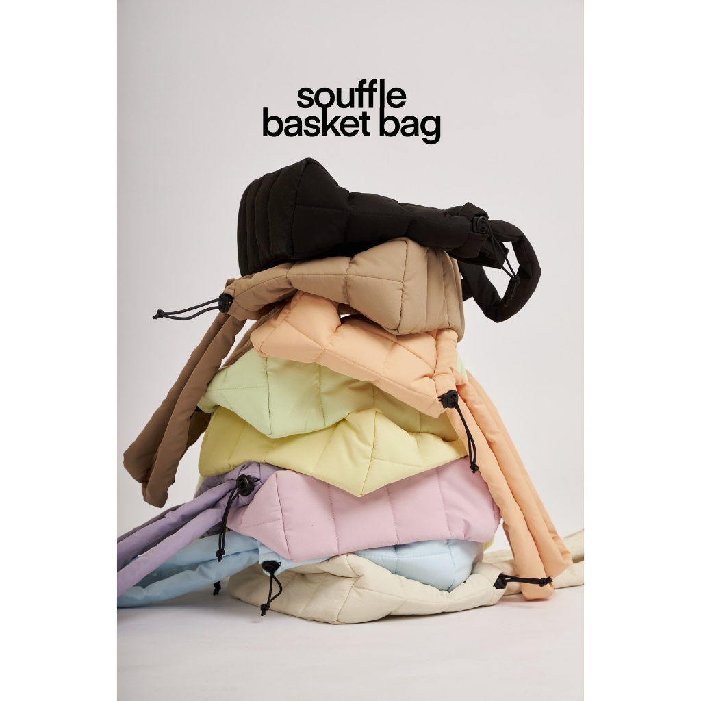 Pinchpeanut🥜 - Souffle Basket Bag กระเป๋านุ่มฟู☁️