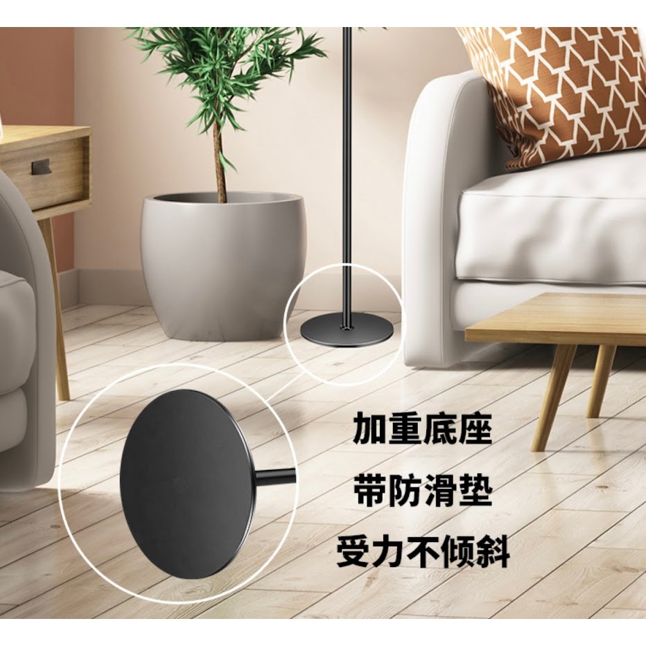 พร้อมส่ง ขายึดตั้งพื้นสำหรับbaby monitor กล้องวงจรปิด  ห้องนั่งเล่น วางบนเปล ซ่อนเส้นได้ส่วน1.88เมตร