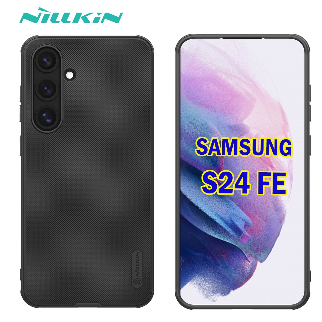 ส่งใน NILLKIN เคสกันกระแทก Samsung S24 FE / S24FE / S23 FE รุ่น Frosted Shield เคสกันกล้อง เคสผิวด้าน ลดรอยนิ้วมือ