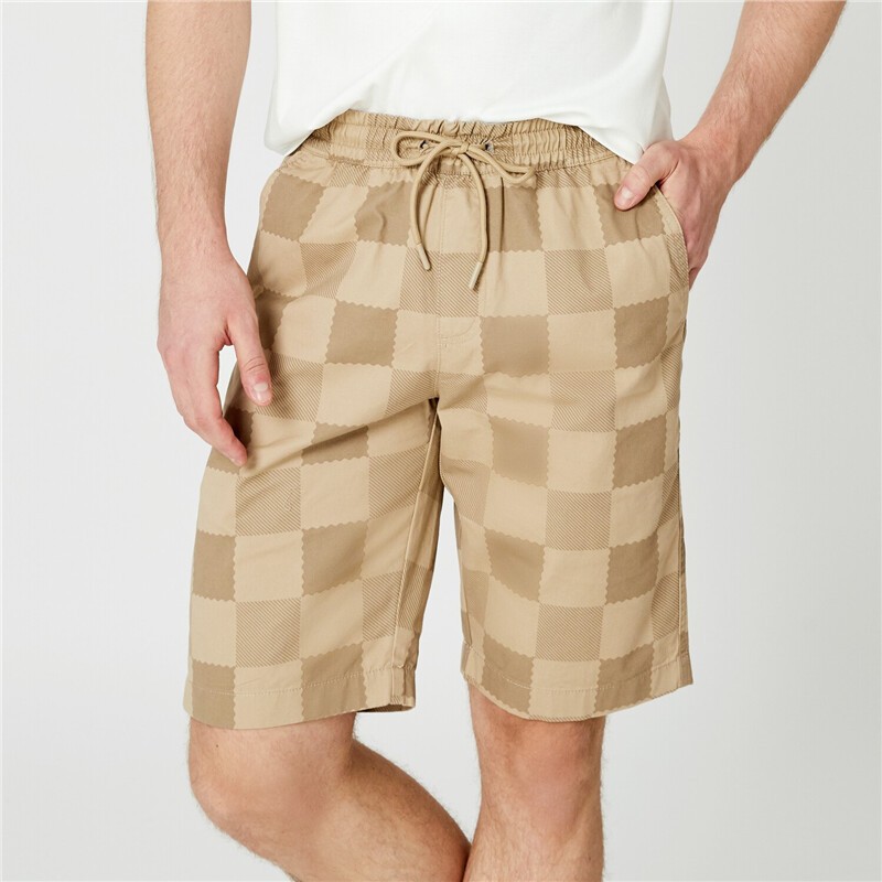 GIORDANO กางเกงผู้ชาย ขาสั้น Men's Bermuda Shorts 01103205