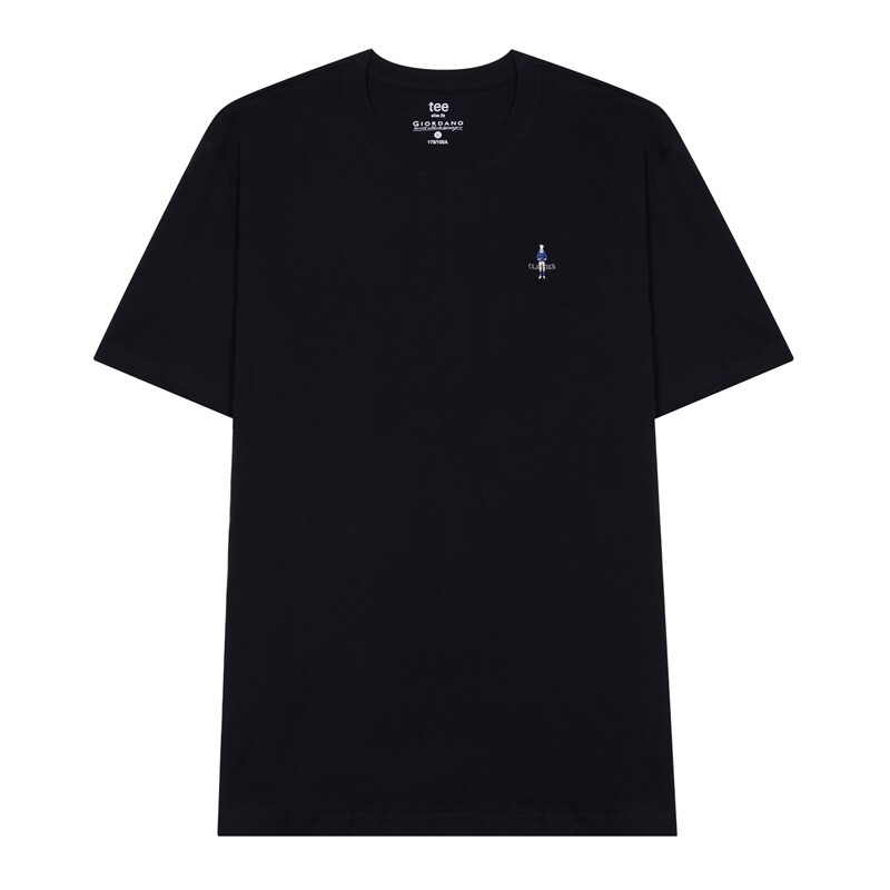 GIORDANO เสื้อยืดผู้ชาย Men's Classic Man Tees 01022301 .1