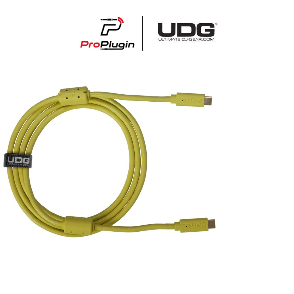 UDG Ultimate Audio Cable USB 3.2 C-C Yellow Straight 1,5m