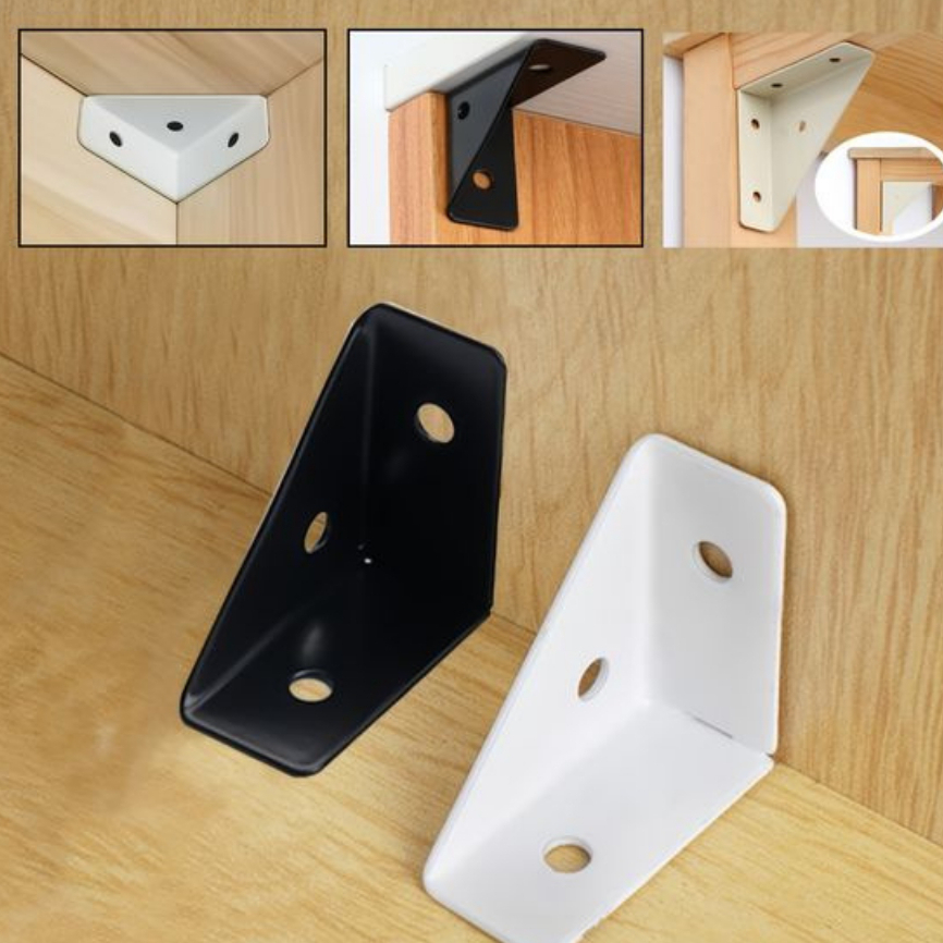 ✨New✨ ขั้วต่อเข้ามุม สามเหลี่ยมสแแตนเลส ขายึดสามเหลี่ยม ขนาด 89x65x19mm. #M015