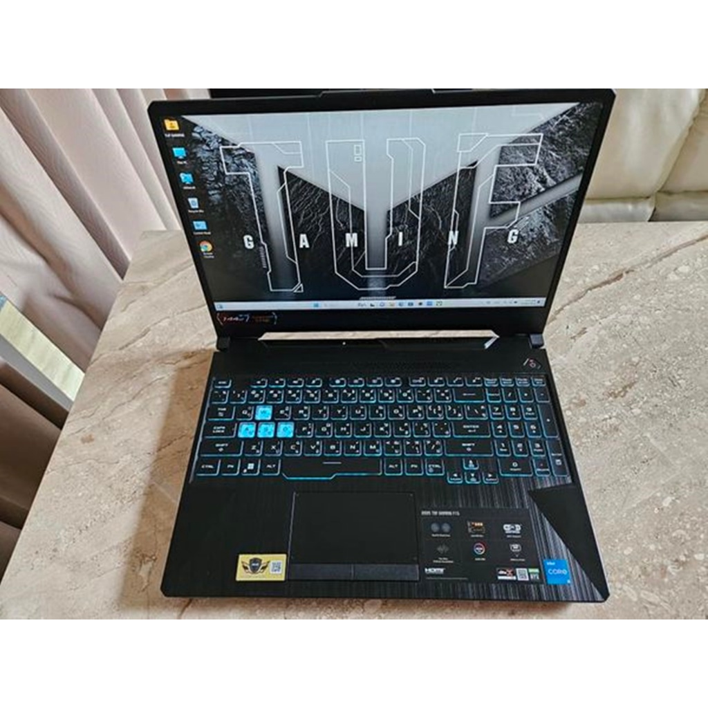 Asus TUF Gaming F15 FX506HC-HN111W Core i5-11400H NVIDIA GeForce RTX 3050 (4GB GDDR6) มือสองมีประกัน