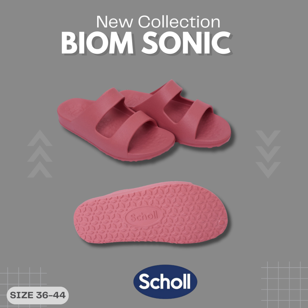 รองเท้าแตะผู้หญิง Unisex สกอลล์ แบบสวม รุ่น Biom Sonic