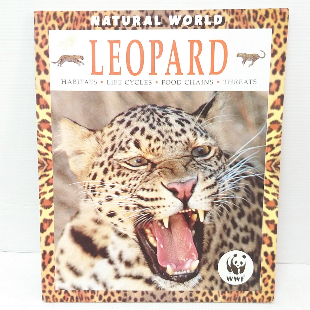 Leopard หนังสือภาษาอังกฤษ มือสอง ความรู้ เสือดาว ปกแข็ง