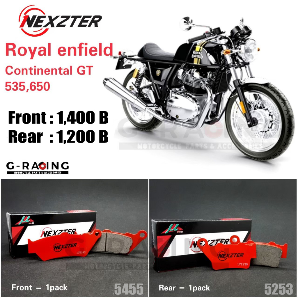 ผ้าเบรค Royal Enfield​ Continental GT 535,650