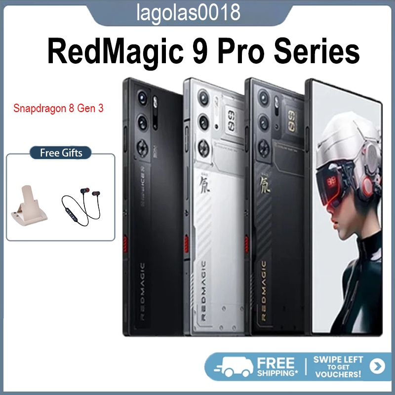 RedMagic 9 Pro / Red Magic 9 Pro + (Support Thai & Google Play ) Snapdragon 8 Gen 3 Nubia Red magic 7S / Redmagic 7S PRO